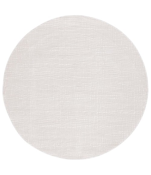 Safavieh Continental Ivory / Grey CON110 6 ft. 7 in. X 6 ft. 7 in. Round Rug