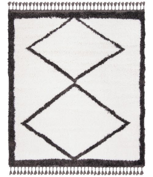 Safavieh Carmella Shag Cream / Grey Rug CRM222 6 ft. 7 in. X 6 ft. 7 in. Square - Rugs Town Safavieh Carmella Shag Cream / Grey CRM222 6 ft. 7 in. X 6 ft. 7 in. Square Rug