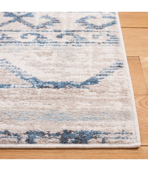 Safavieh Cornelia Blue / Ivory Rug CRN234 6 ft. 7 in. X 6 ft. 7 in. Square - Rugs Town Safavieh Cornelia Blue / Ivory CRN234 6 ft. 7 in. X 6 ft. 7 in. Square Rug