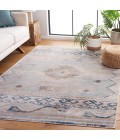 Safavieh Cornelia Blue / Ivory Rug CRN234 6 ft. 7 in. X 6 ft. 7 in. Square - Rugs Town Safavieh Cornelia Blue / Ivory CRN234 6 ft. 7 in. X 6 ft. 7 in. Square Rug