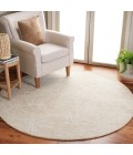 Safavieh Ebony Gold / Ivory EBN101 6 ft. X 6 ft. Round Rug