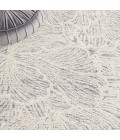 Safavieh Ebony Grey / Ivory EBN101 4 ft. X 6 ft. Rectangle Rug
