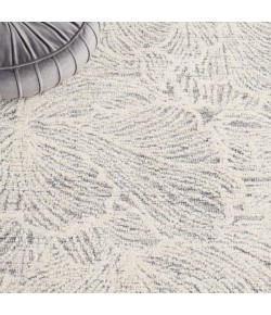 Safavieh Ebony Grey / Ivory EBN101 4 ft. X 6 ft. Rectangle Rug