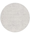 Safavieh Ebony Grey / Ivory EBN101 6 ft. X 6 ft. Round Rug