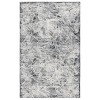 Safavieh Ebony Black / Ivory EBN101 5 ft. X 8 ft. Rectangle Rug