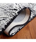 Safavieh Ebony Black / Ivory EBN101 5 ft. X 8 ft. Rectangle Rug