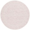 Safavieh Ebony Pink / Ivory EBN102 6 ft. X 6 ft. Round Rug