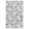 Safavieh Ebony Black / Ivory EBN105 5 ft. X 8 ft. Rectangle Rug