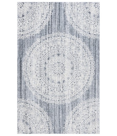 Safavieh Ebony Grey / Ivory EBN106 8 ft. X 10 ft. Rectangle Rug