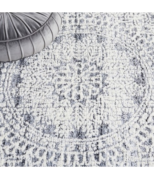 Safavieh Ebony Grey / Ivory EBN106 8 ft. X 10 ft. Rectangle Rug