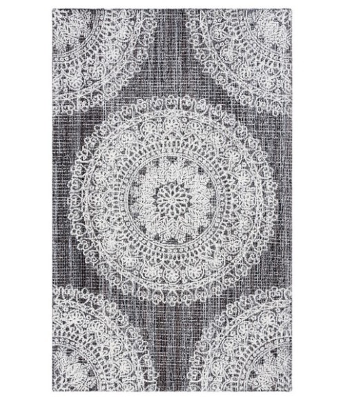 Safavieh Ebony Brown / Ivory EBN106 4 ft. X 6 ft. Rectangle Rug