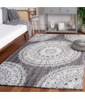 Safavieh Ebony Brown / Ivory EBN106 4 ft. X 6 ft. Rectangle Rug