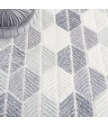 Safavieh Ebony Grey / Ivory Rug EBN108 6 ft. X 6 ft. Square - Rugs Town Safavieh Ebony Grey / Ivory EBN108 6 ft. X 6 ft. Square Rug