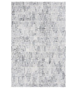 Safavieh Ebony Grey / Ivory EBN110 6 ft. X 9 ft. Rectangle Rug