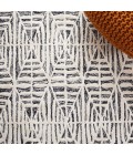 Safavieh Ebony Black / Ivory EBN110 6 ft. X 9 ft. Rectangle Rug