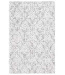 Safavieh Ebony Grey / Ivory EBN112 6 ft. X 9 ft. Rectangle Rug