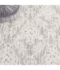 Safavieh Ebony Grey / Ivory EBN112 6 ft. X 9 ft. Rectangle Rug