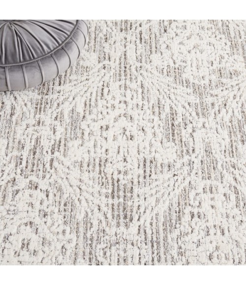 Safavieh Ebony Grey / Ivory EBN112 6 ft. X 9 ft. Rectangle Rug