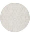 Safavieh Ebony Light Blue / Ivory EBN112 6 ft. X 6 ft. Round Rug