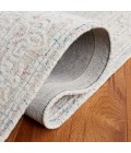 Safavieh Ebony Light Grey / Ivory EBN113 6 ft. X 6 ft. Square Rug