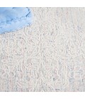 Safavieh Ebony Light Grey / Ivory EBN113 6 ft. X 6 ft. Square Rug