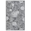 Safavieh Ebony Black / Ivory EBN114 3 ft. X 5 ft. Rectangle Rug