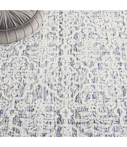 Safavieh Ebony Blue / Ivory Rug EBN115 8 ft. X 10 ft. Rectangle - Rugs Town Safavieh Ebony Blue / Ivory EBN115 8 ft. X 10 ft. Rectangle Rug