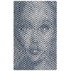 Safavieh Ebony Navy / Ivory EBN150 8 ft. X 10 ft. Rectangle Rug