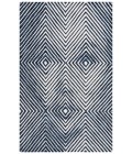 Safavieh Ebony Navy / Ivory EBN150 8 ft. X 10 ft. Rectangle Rug