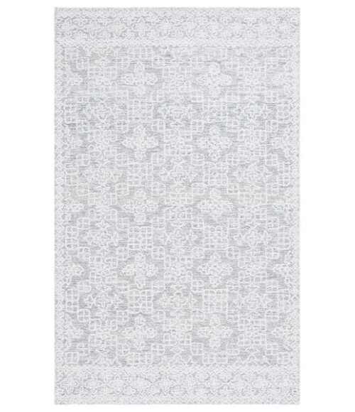 Safavieh Ebony Grey / Ivory Rug EBN201 4 ft. X 6 ft. Rectangle - Rugs Town Safavieh Ebony Grey / Ivory EBN201 4 ft. X 6 ft. Rectangle Rug