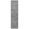 Safavieh Ebony Silver / Black EBN204 2 ft. 3 in. X 9 ft. Runner Rug