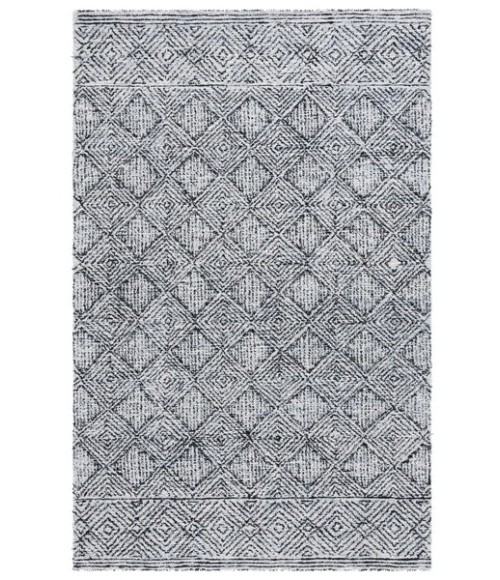 Safavieh Ebony Silver / Black EBN204 5 ft. X 8 ft. Rectangle Rug