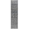 Safavieh Ebony Charcoal / Ivory EBN204 2 ft. 3 in. X 9 ft. Runner Rug