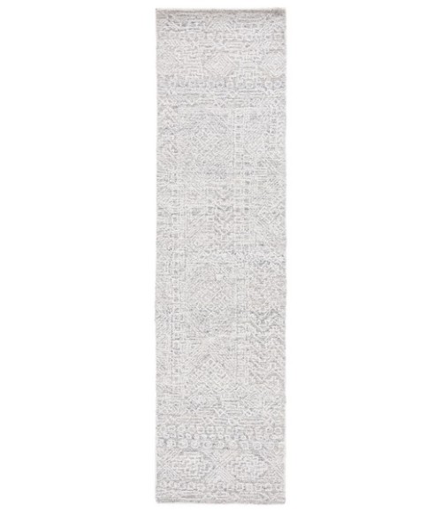Safavieh Ebony Grey / Ivory EBN207 2 ft. 3 in. X 9 ft. Runner Rug