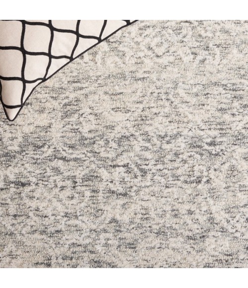 Safavieh Ebony Ivory / Grey Rug EBN301 6 ft. X 9 ft. Rectangle - Rugs Town Safavieh Ebony Ivory / Grey EBN301 6 ft. X 9 ft. Rectangle Rug