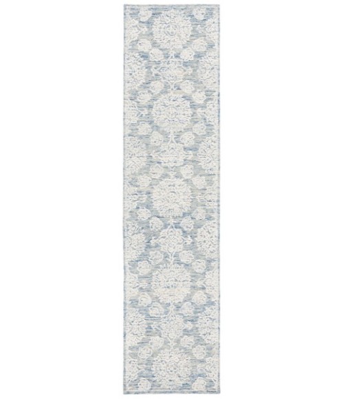 Safavieh Ebony Ivory / Blue EBN305 2 ft. 3 in. X 9 ft. Runner Rug