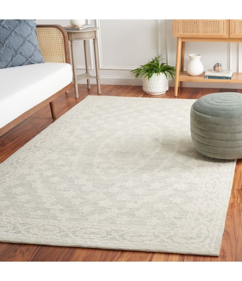 Safavieh Ebony Ivory / Light Blue Rug EBN307 6 ft. X 9 ft. Rectangle - Rugs Town Safavieh Ebony Ivory / Light Blue EBN307 6 ft. X 9 ft. Rectangle Rug