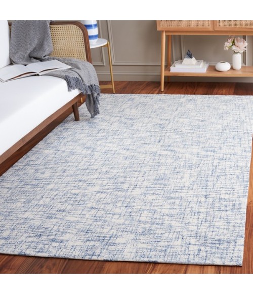 Safavieh Ebony Blue / Ivory EBN350 6 ft. X 9 ft. Rectangle Rug
