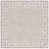 Safavieh Ebony Dark Grey / Ivory EBN354 6 ft. X 6 ft. Square Rug