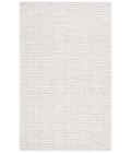 Safavieh Ebony Light Grey / Ivory EBN355 4 ft. X 6 ft. Rectangle Rug