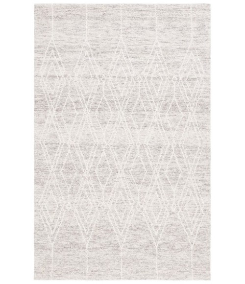Safavieh Ebony Grey / Ivory EBN357 6 ft. X 9 ft. Rectangle Rug
