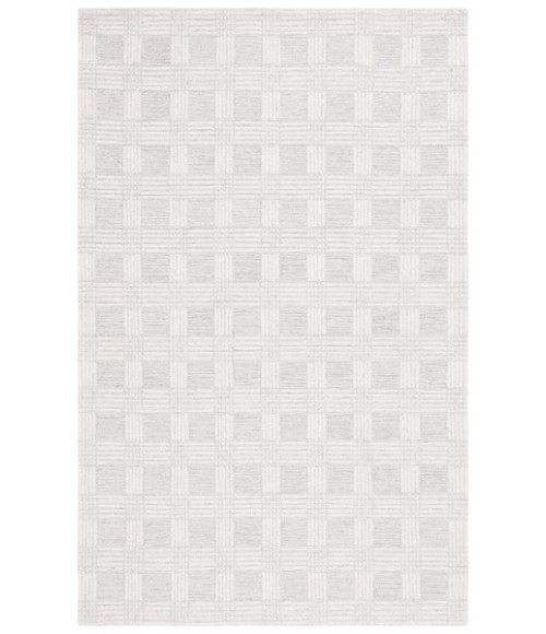 Safavieh Ebony Light Grey / Ivory Rug EBN358 3 ft. X 5 ft. Rectangle - Rugs Town Safavieh Ebony Light Grey / Ivory EBN358 3 ft. X 5 ft. Rectangle Rug
