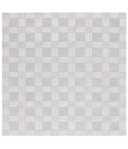 Safavieh Ebony Light Grey / Ivory EBN358 6 ft. X 6 ft. Square Rug Safavieh Ebony Light Grey / Ivory EBN358 6 ft. X 6 ft. Square Rug