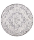 Safavieh Eternal Grey / Ivory ETL206 6 ft. 7 in. X 6 ft. 7 in. Round Rug
