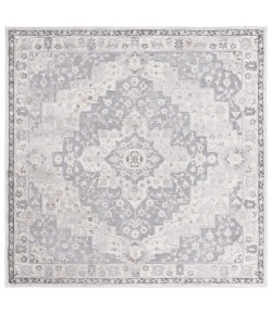Safavieh Eternal Grey / Ivory ETL206 6 ft. 7 in. X 6 ft. 7 in. Square Rug