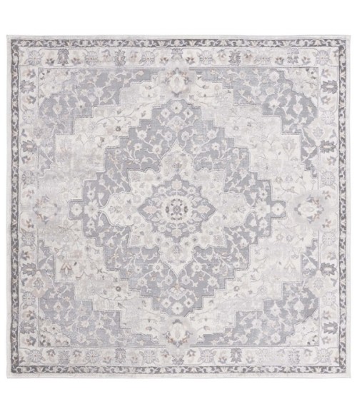 Safavieh Eternal Grey / Ivory ETL206 6 ft. 7 in. X 6 ft. 7 in. Square Rug