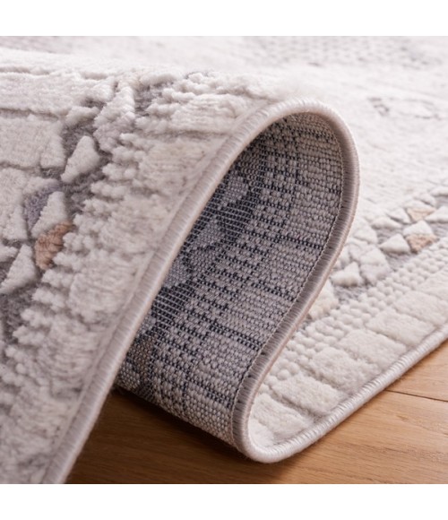 Safavieh Eternal Grey / Ivory Rug ETL214 4 ft. X 6 ft. Rectangle - Rugs Town Safavieh Eternal Grey / Ivory ETL214 4 ft. X 6 ft. Rectangle Rug