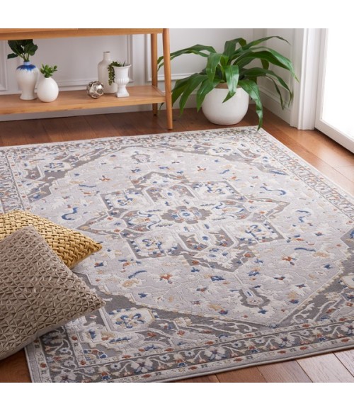 Safavieh Eternal Grey / Blue Rust ETL216 9 ft. X 12 ft. Rectangle Rug