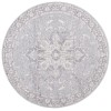 Safavieh Eternal Grey / Beige ETL216 6 ft. 7 in. X 6 ft. 7 in. Round Rug