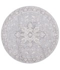 Safavieh Eternal Grey / Beige ETL216 6 ft. 7 in. X 6 ft. 7 in. Round Rug